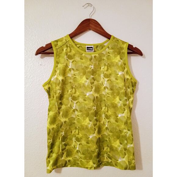 The North Face Women’s Activewear Tank Top Green Mesh Lightweight Performance S - Picture 1 of 7